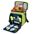 Equipped Picnic Cooler for Two